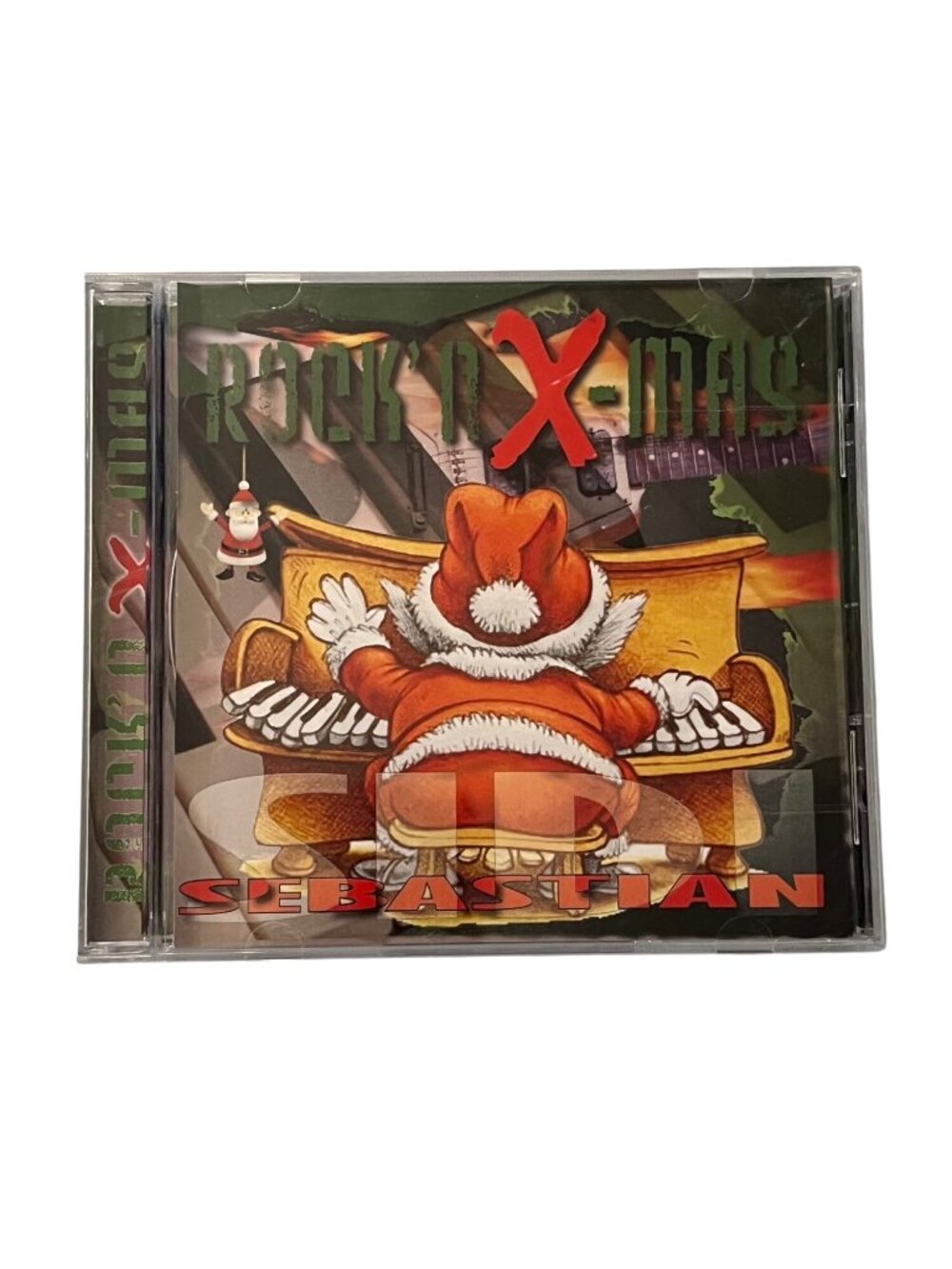 Rock N X-Mas Sebastian CD Album 2000 Holiday Rock & Instrumentals Pre-Owned